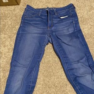 high waisted jeggings